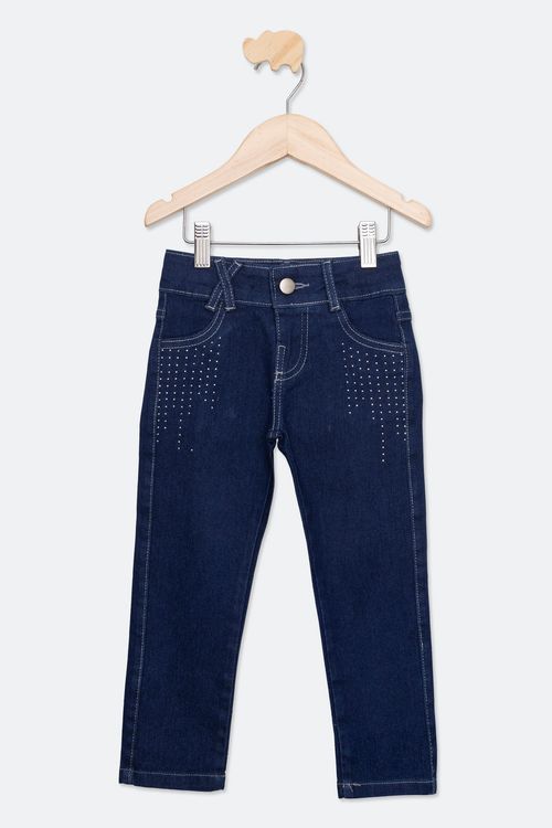 CALÇA INF1/3NAS 30405 JEANS BRILHOS - JEANS