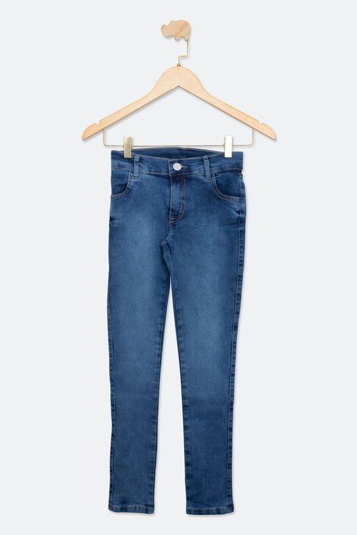 CALÇA INF10/16NAS 3461 PROG USED - JEANS ESCURO