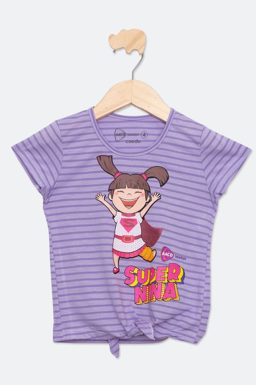 BLUSA INF4/10 C22V24169 TELETON LIST LIL - LILAS