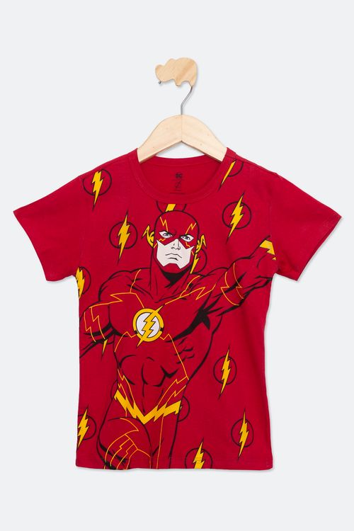 CAMISETA MC INF4/10 1271178 FLASH VMLHO - VERMELHO