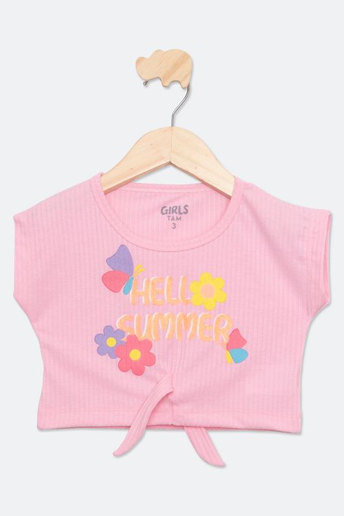 BLUSA INF1/3NAS CEDI165 RIB no ROSA - ROSA CLARO