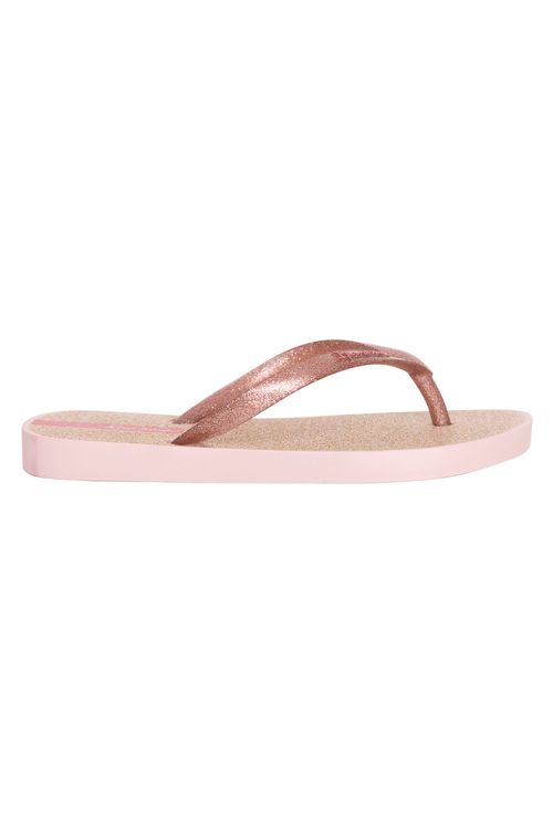 Chinelo Ipanema Glitter Rosa Claro