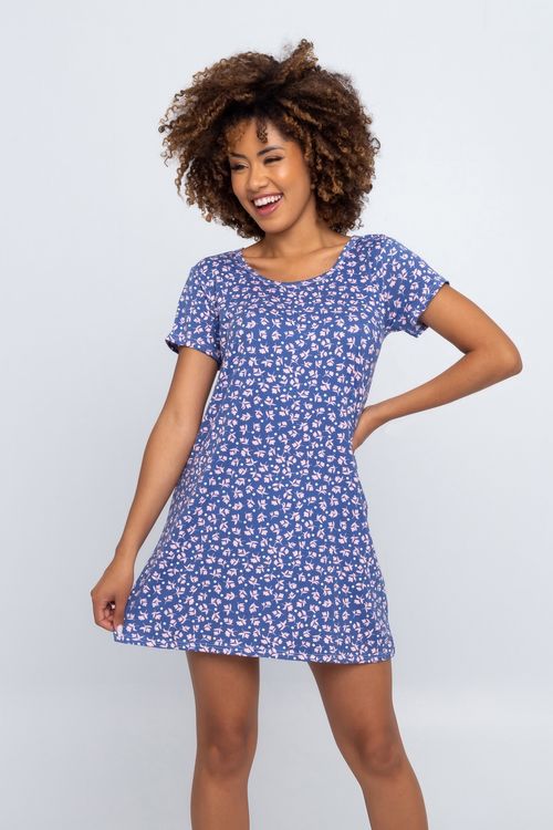 CAMISOLA PROMO LING LPJ 305A MC LILAS - ESTAMPADO