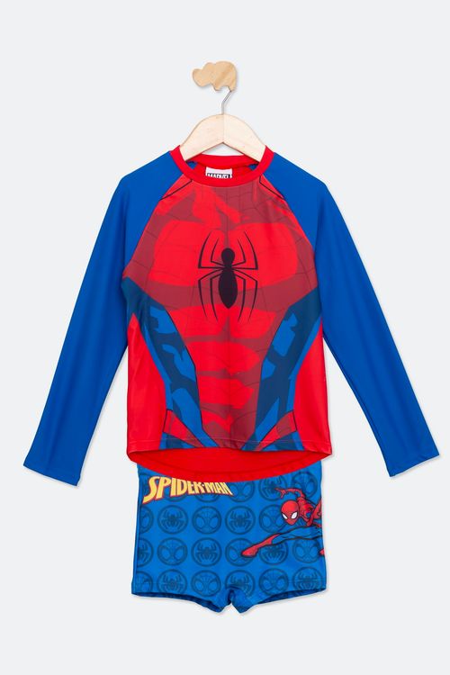 CONJ RASHGUARD 4/10noS PRAIA ATR412 SPID - ESTAMPADO