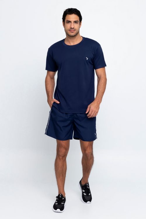 Bermuda Masculina Esporte Dry Fit Marinho