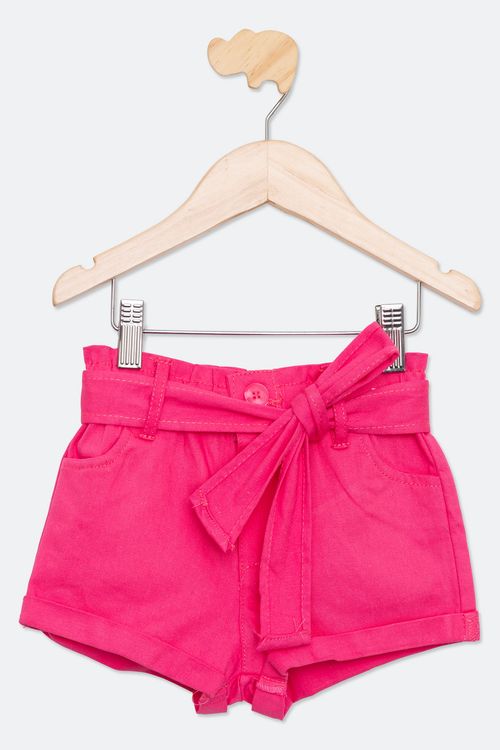 SHORT INF NAS 4/8 IAH100A TWILL PK NEON - PINK