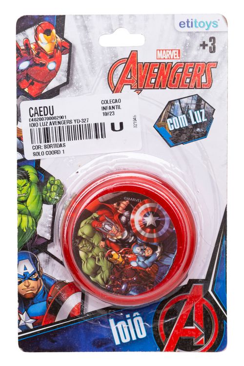 IOIO LUZ AVENGERS YD-327 - SORTIDAS