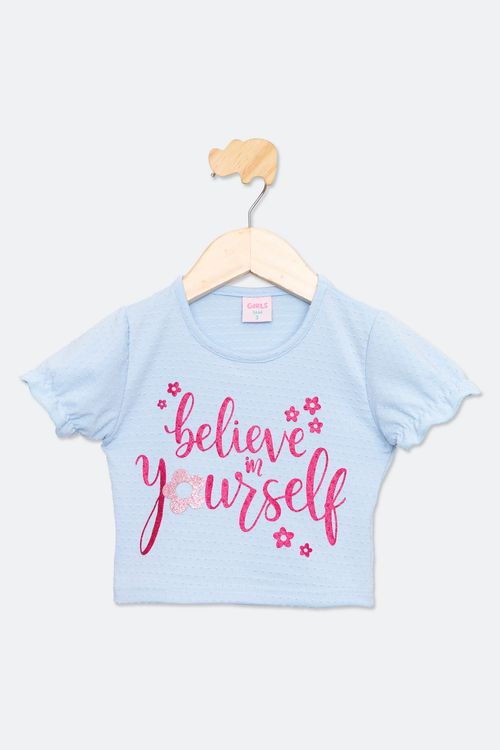 BLUSA INF1/3 NAS 103767C MLHA BOLI BRD F - AZUL CLARO