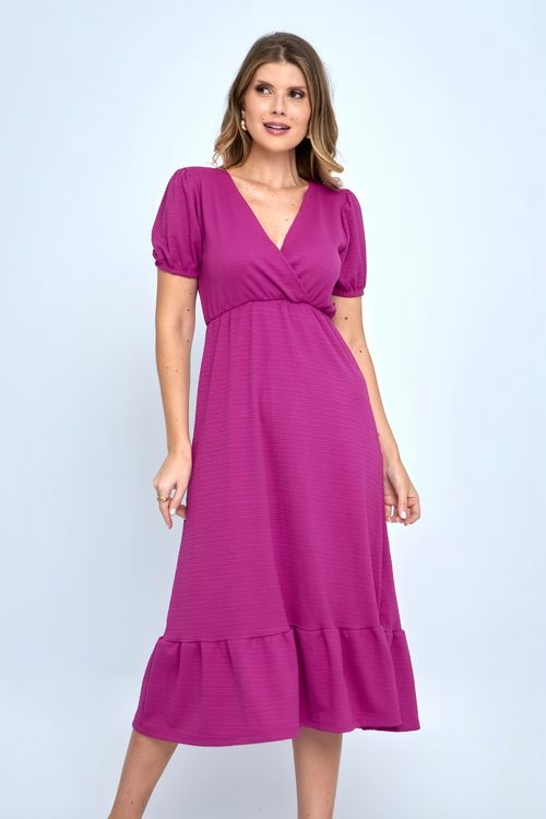 VEST FEM CITY 4028 FAVINHO DEC TRANSPA - ROXO