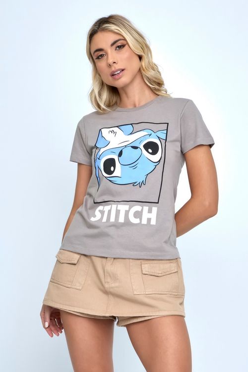 TOP FEM PROMO STITCH CINZA - CINZA