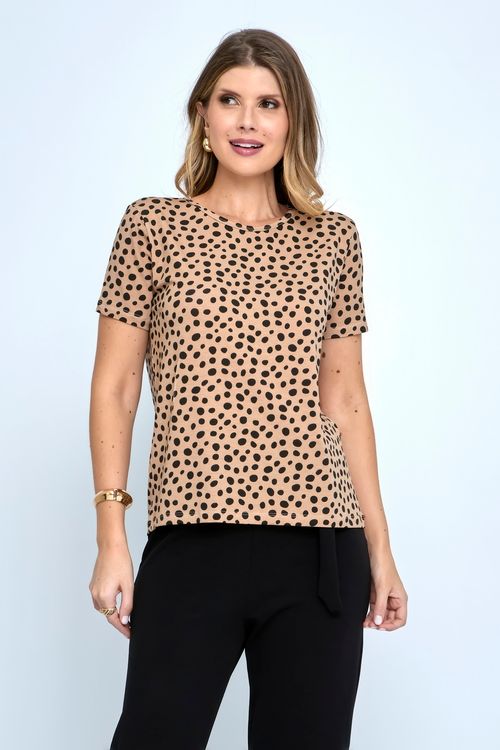 BLUSA FEM PROMO VISCOLYCRA EST - ESTAMPADO
