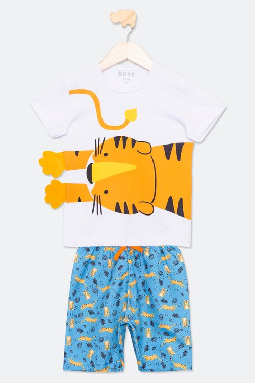 CONJ INF1/3noS TIGRE TACTEL - BRANCO