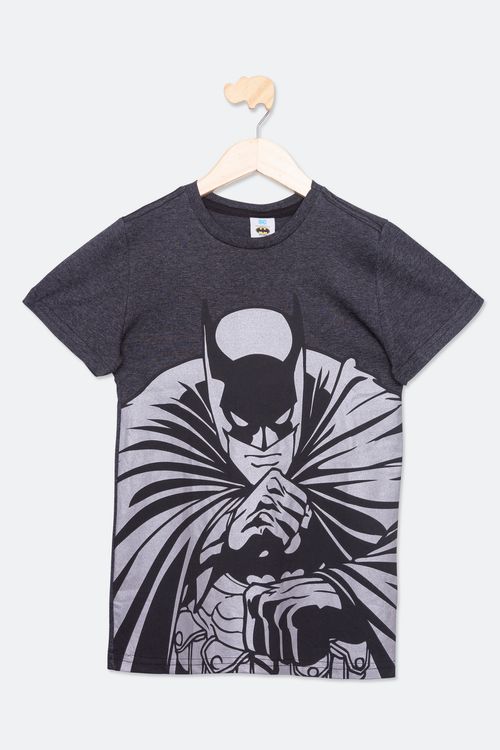 CAMISETA MC INF10/16noS CA_JM949 BATMAN - MESCLA ESCURO