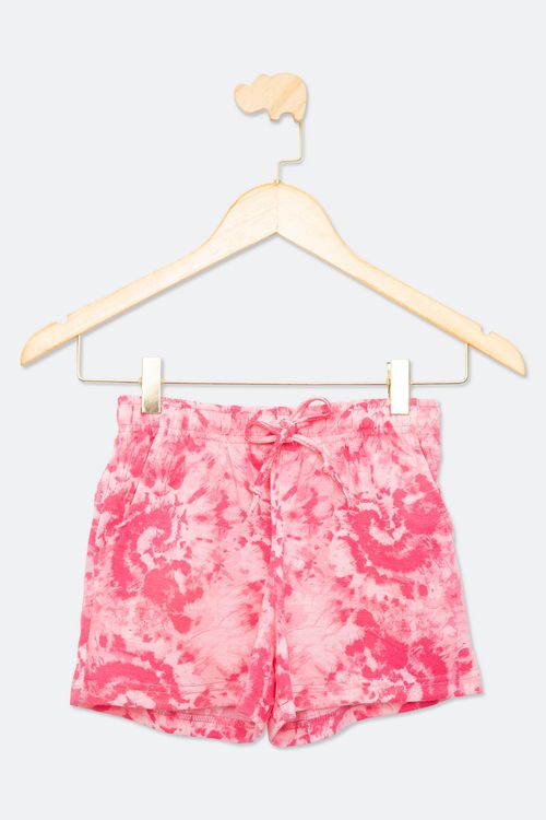 Shorts Juvenil Menina Tam 10 a 16 French Terry Estampado