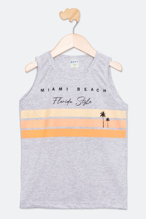 CAMISETA SM INF4/8 36669 LISTRA MSC BANA - MESCLA