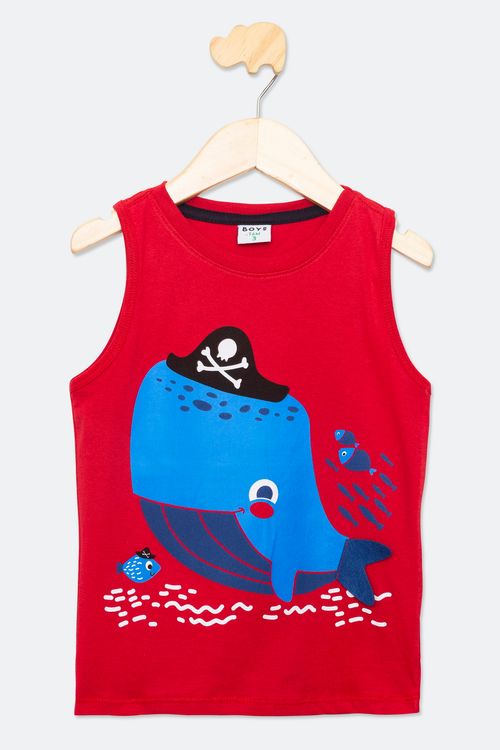 REGATA INF1/3noS 1274262 BALEIA PIRATA I - VERMELHO