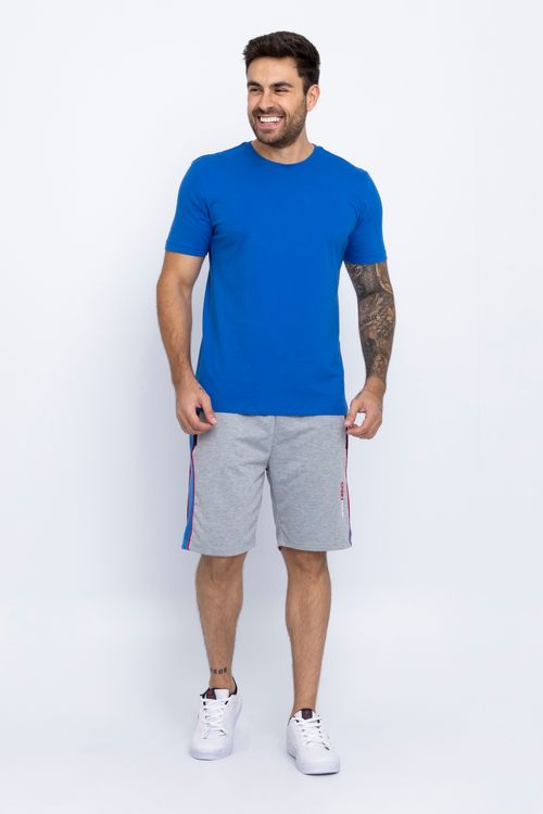 Bermuda Masculina Street Terry Mescla