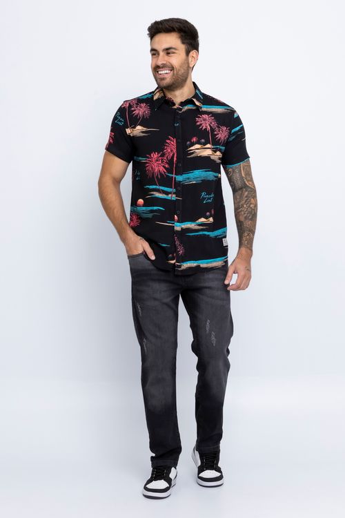 CALÇA JEANS CONT 6920 JEANS ESCURO - JEANS ESCURO