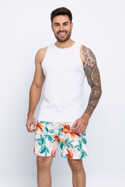 Regata Street Masculina Branca