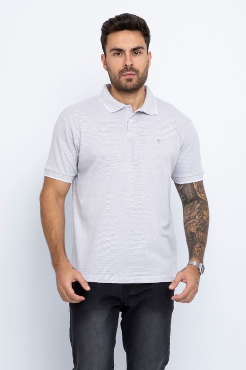 Polo Masculina Mescla