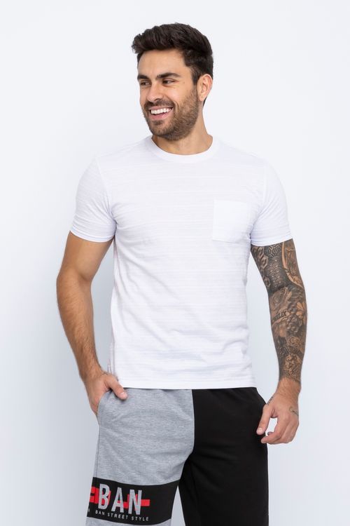 Camiseta Masculina Branca