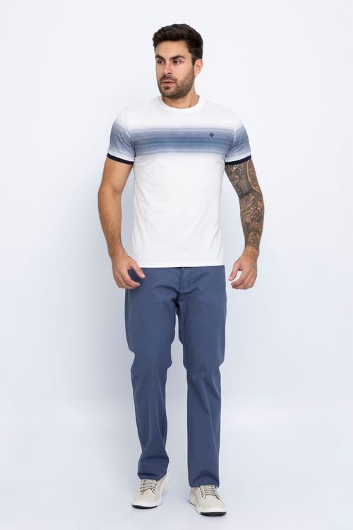 Calça Masculina Azul Médio