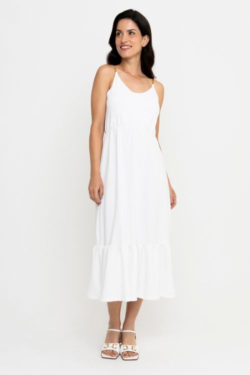 Vestido Feminino Off White