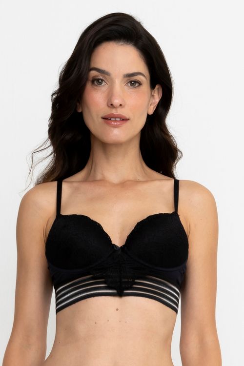 Sutiã Top Juvenil Preto