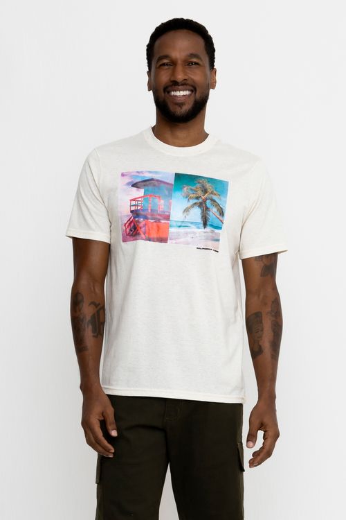 CAMISETA MASC MC TRENDY CAM1871 OFF - OFF WHITE