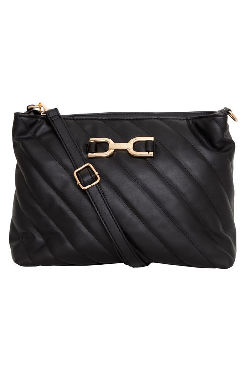 BOLSA ACES. FEM AIB 305 A DET. FIVELA PT - PRETO