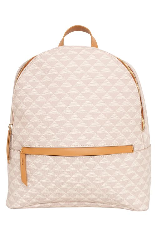 Mochila Feminina Bolso Externo Estampado
