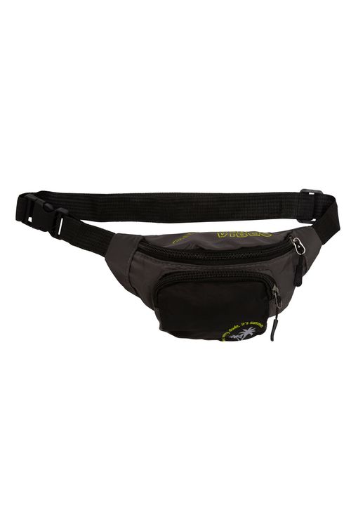 Pochete Aces  Preto e Chumbo