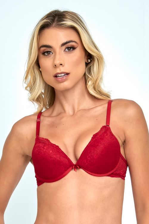 Sutiã Top Juvenil Vermelho