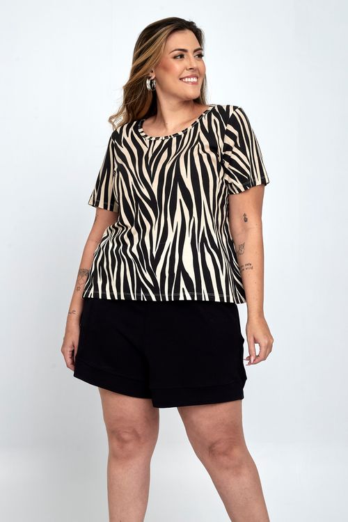 BLUSA FEM PROMO EST VISCO - ESTAMPADO