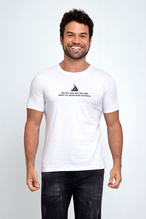 Camiseta Masculina Branca