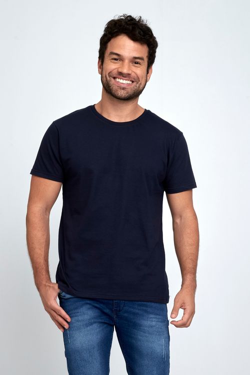 Camiseta Masculina Marinho