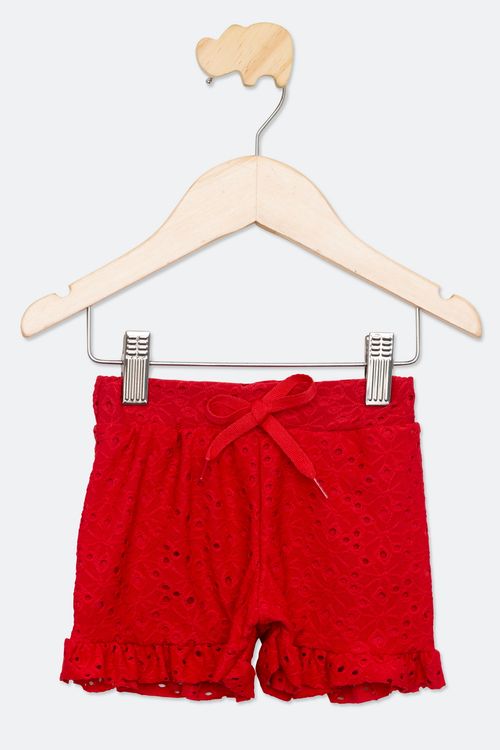 Conjunto Infantil Feminino Vermelho