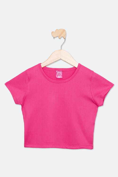 BLUSA INF10/16NAS 36384 RIB RSA MED - ROSA MEDIO