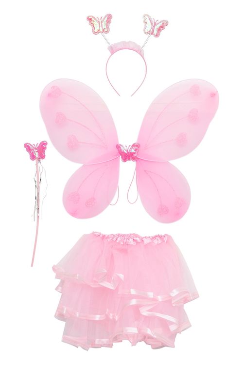 KIT FANTASIA INF ABU 400 ASINHA E SAIA - ROSA