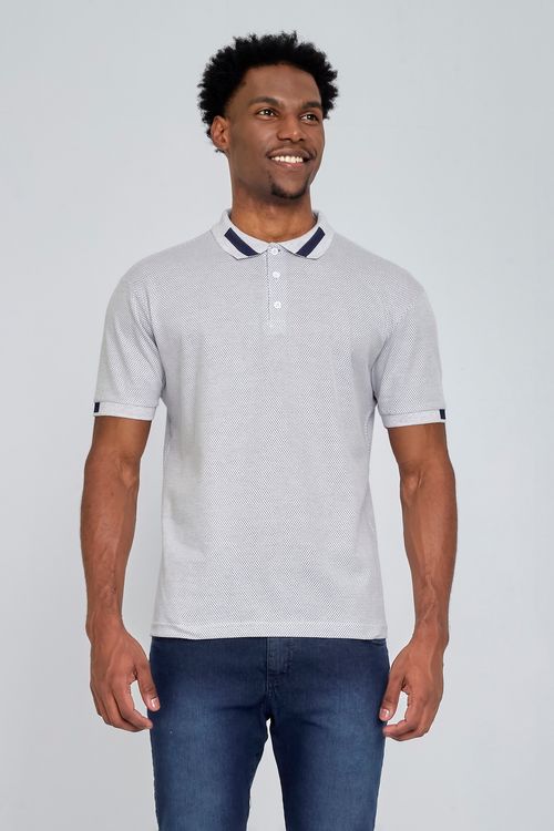 Camisa Polo Masculina Mescla