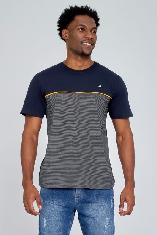 Camiseta Masculina Marinho