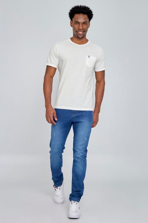 Calça Jeans Masculina Jeans Médio