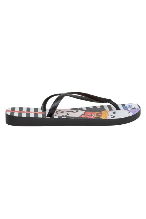 CHINELO 27093 IPANEMA DISNEY FRIENDS PRE - PRETO
