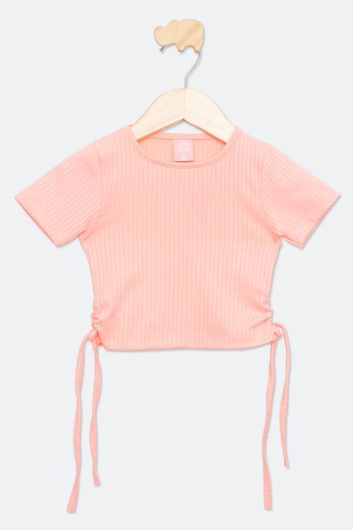 BLUSA INF4/8NAS PRG CORAL RIB LARG - CORAL