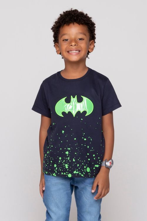 CAMISETA MC INF4/10noS 106.784C BATMAN P - MARINHO