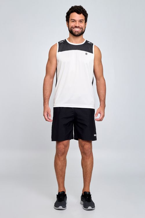 Bermuda Masculina Esporte Mesh Preta