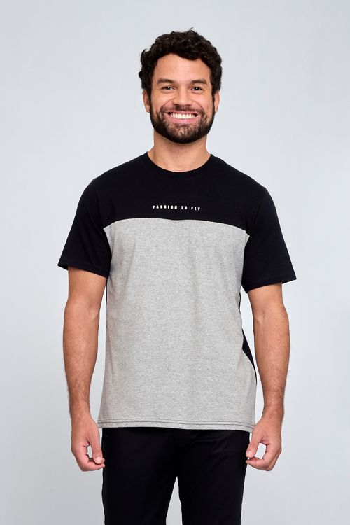 Camiseta Masculina Preta