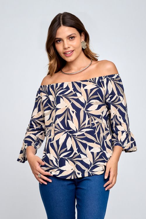 Blusa Ciganinha Feminina Estampada