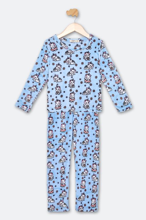 Pijama Infantil Menina Estampado Tam 4/8