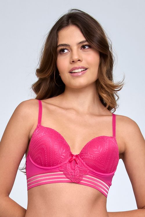 Soutien jv 6591 bralet elast rda pink pink